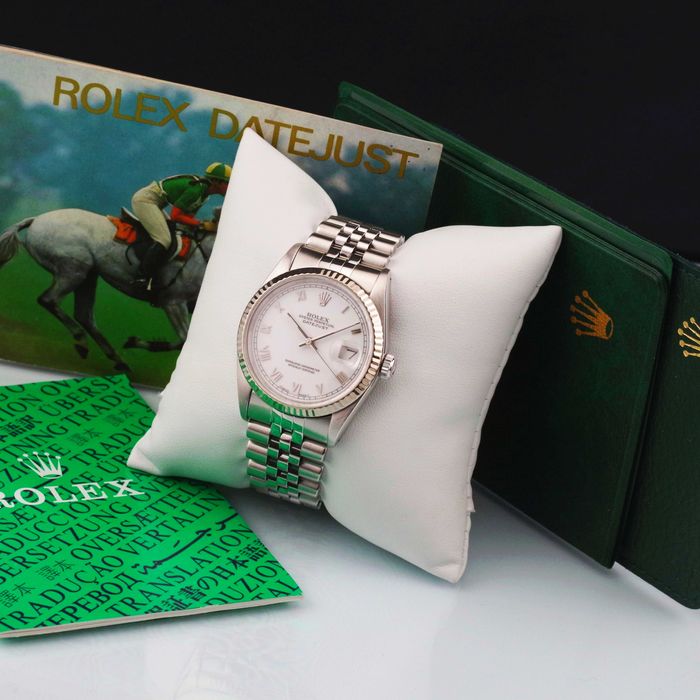 ROLEX Oyster PERPETUAL Datejust ZEGAREK męski Ref.16234 VINTAGE '91