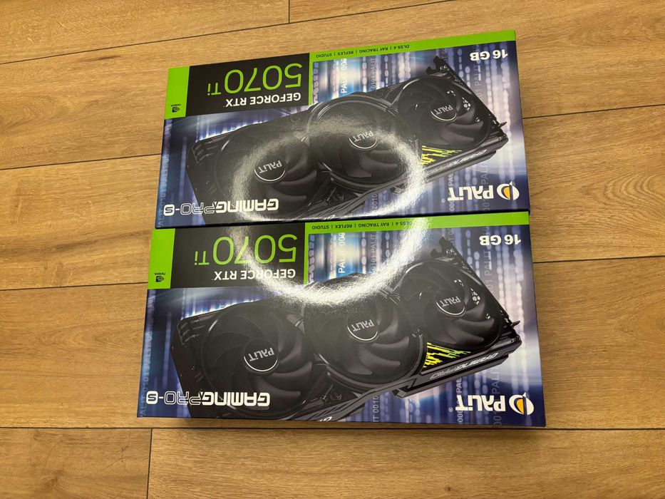 Nowa Karta graficzna RTX 5070ti 16GB Palit Gaming Pro-S