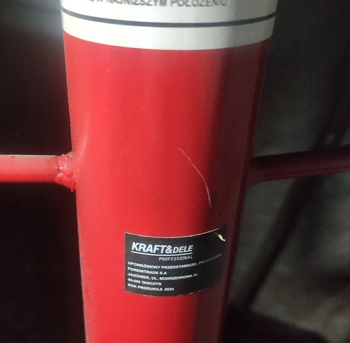 Стійка трансмісійна (110-190 см) 500 кг Kraft & Dele