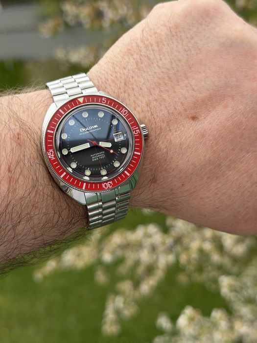 Bulova Oceanographer Red Devil Diver 41mm