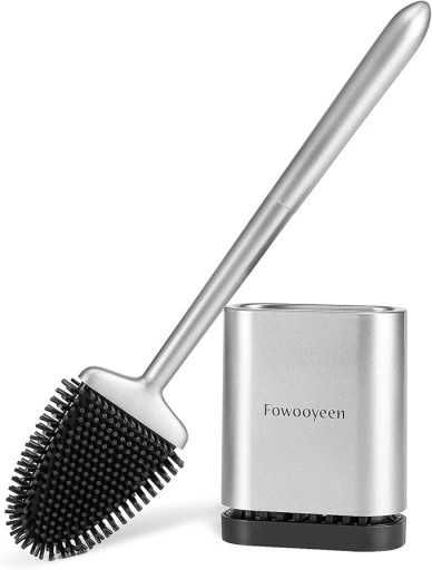 FOWOOYEEN Silikonowa Szczotka Toaletowa WC