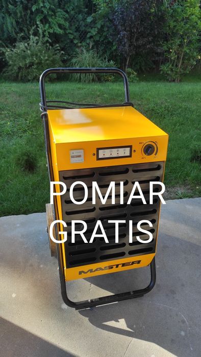 Osuszacz powietrza NAJTANIEJ WYNAJEM. Pomiar wilgotności GRATIS