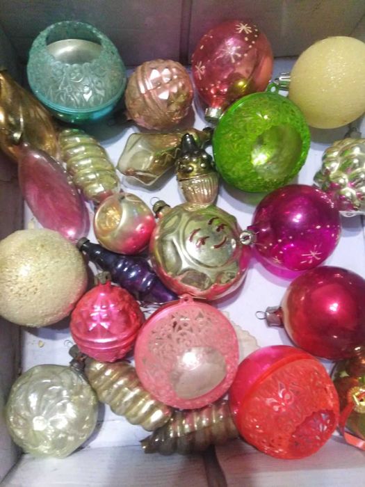 Елочные игрушки СССР