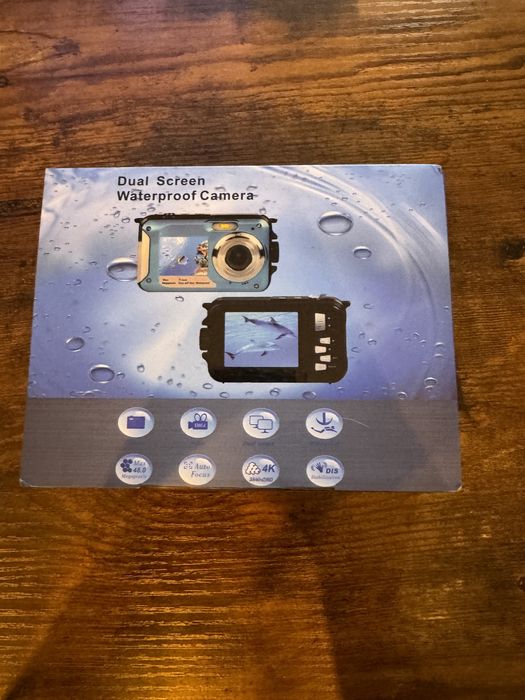 Nowa Kamera Dual Screen Waterproof