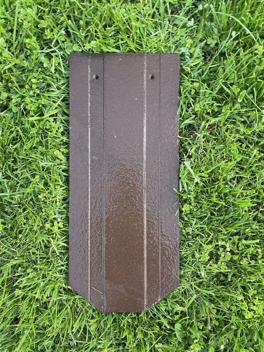 Керамічна черепиця, бобровий хвіст, нова, 16х37 см