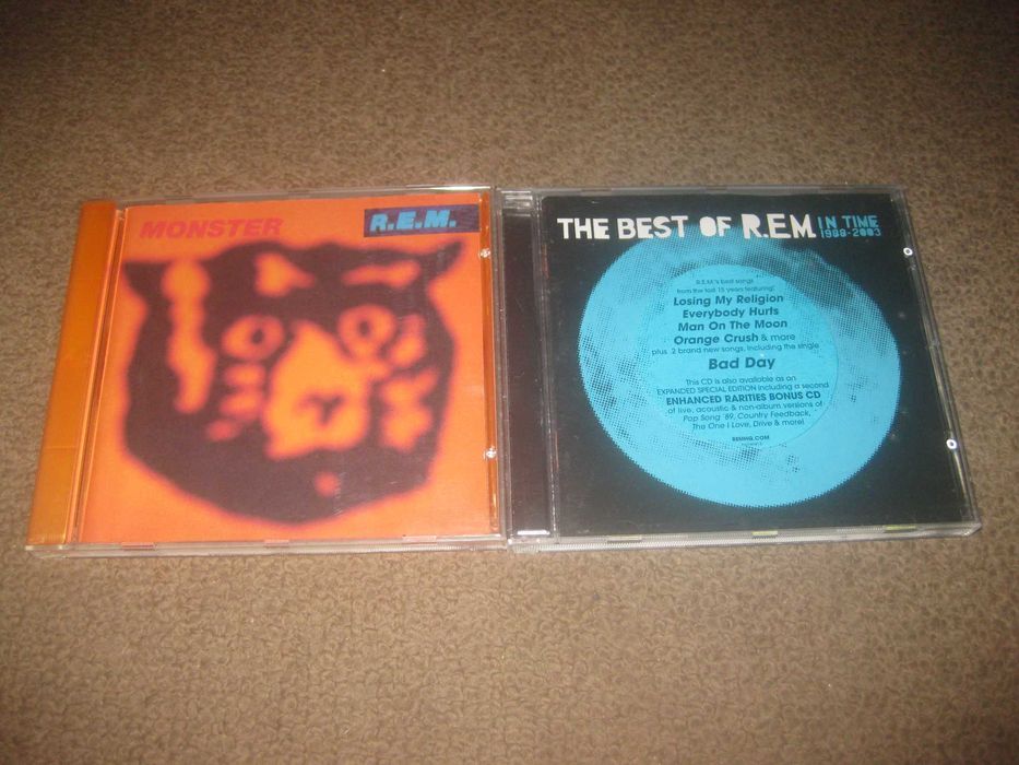 2 CDs dos "R.E.M."