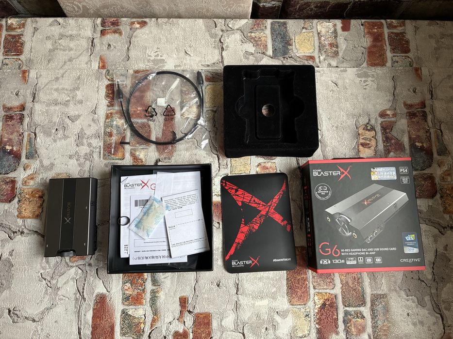 Звуковая карта Creative Sound BlasterX G6