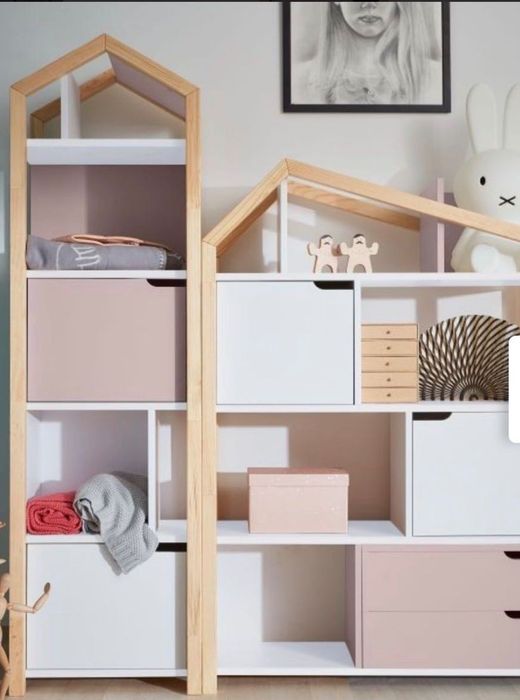 Regał szafka  Bellamy Flamingo róż ikea jysk brw