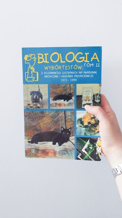 Książka Biologia wybór testów z egzaminów wstępnych na akademie medycz