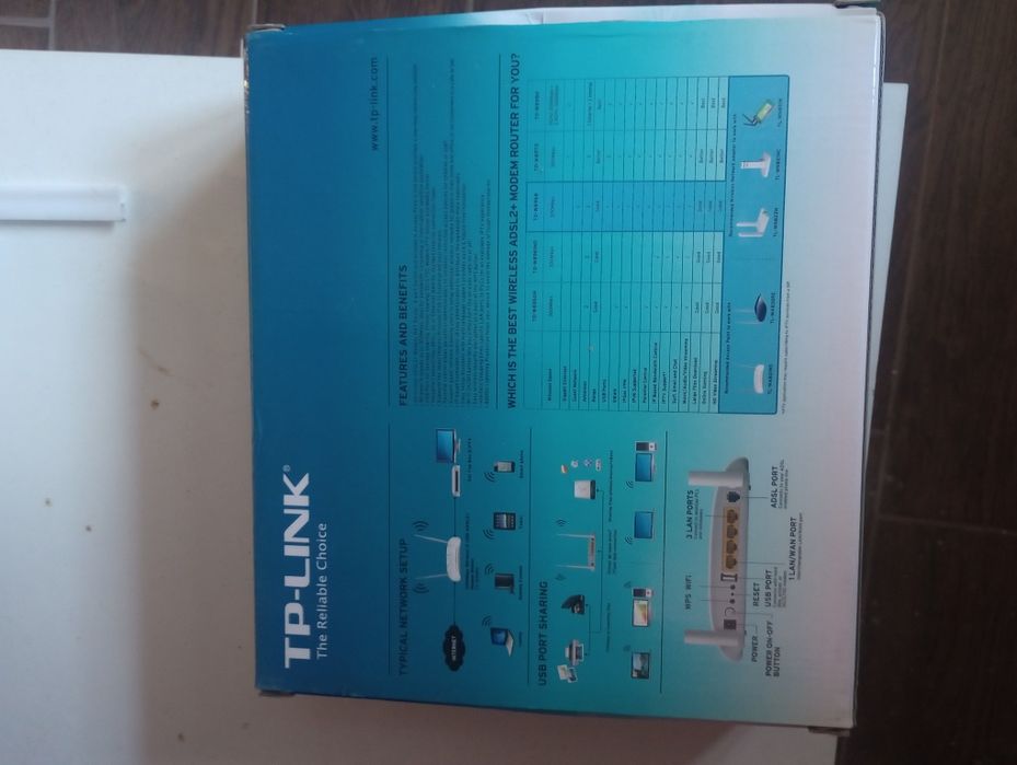 Router domowy TP Link.