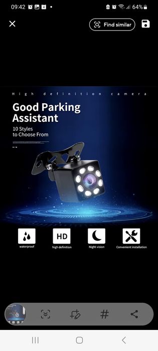 Camara Traseira Led