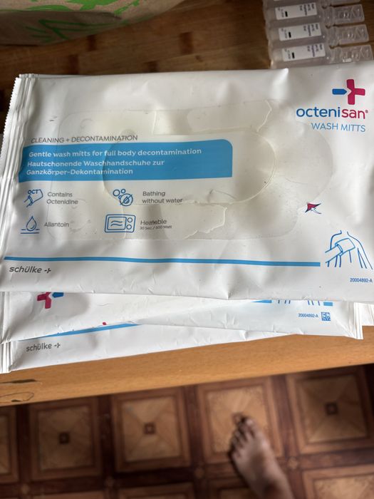 Rękawice  do mycia Octenisan