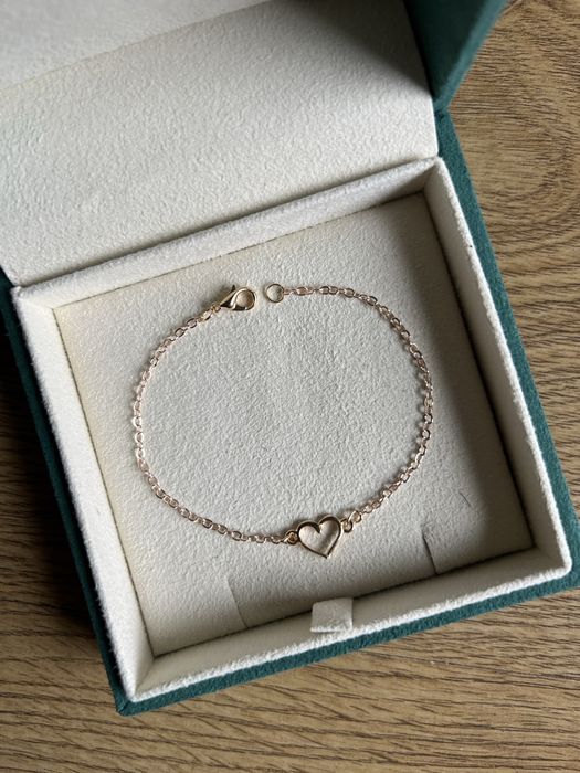 Bransoletka damska złota Handmade, biżuteria