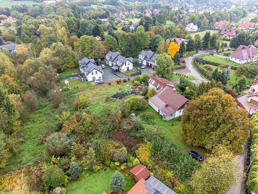 Pawlikowice okolice Wieliczki - działka budowlana z pozwoleniem.