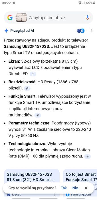 Sprzedam Telewizor Samsung