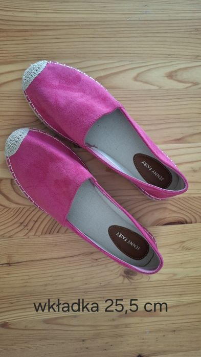 Jenny Fairy espadryle damskie różowe r. 40