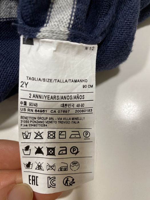 Camisola benetton 2 anos