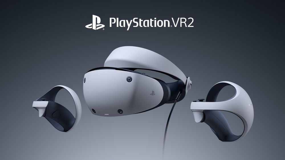 Playstation PSVR2 gogle VR + kontrolery do konsoli Playstation 5, w stanie przyzwoitym