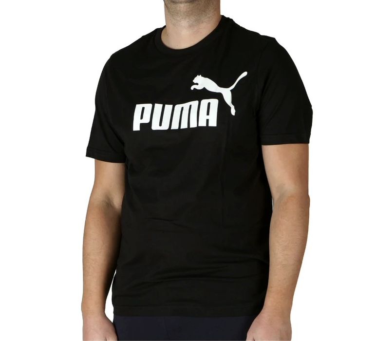 Футболка Puma black edition чорна Пума
