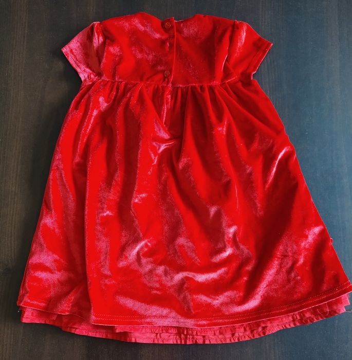 Sukienka świąteczna r. 92