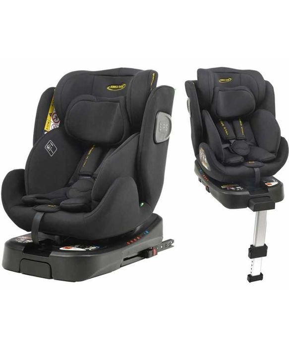 Fotelik Samochodowy COMO 40-150CM Obrotowy 360° ISOFIX z Nogą i-Size