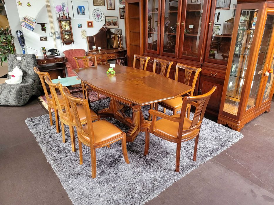 Mesa em madeira - óptimo estado - Extensível - Só a mesa as cadeiras