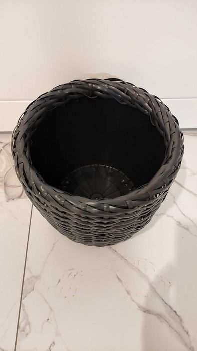 кашпо 11 л. колір антрацит -сірий