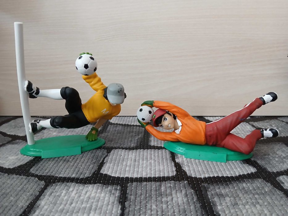 Peluches oliver benji oliver tsubasa futebol bonecos coleçao figuras altaya