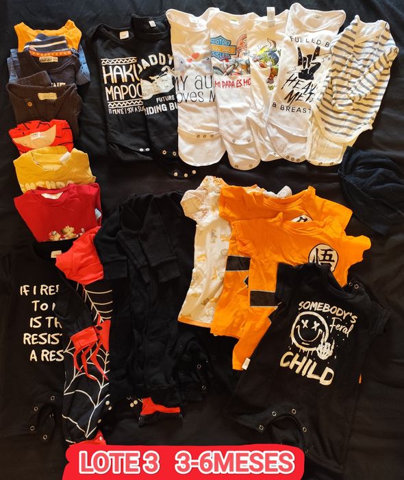 LOTES de roupa de menino desde 7€