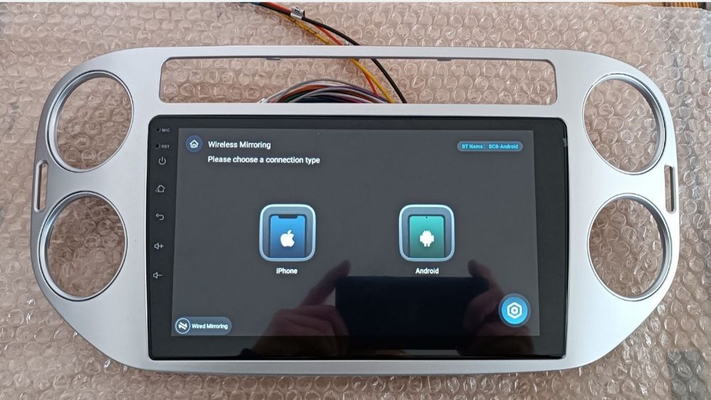Radio GPS nawigacja 3D kolor KAMERA android VOLKSWAGEN TIGUAN 2007-16