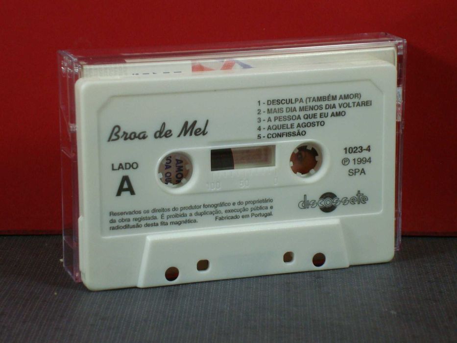 Broa De Mel - "Desculpa (Também Amor)" / Cassete / Near Mint