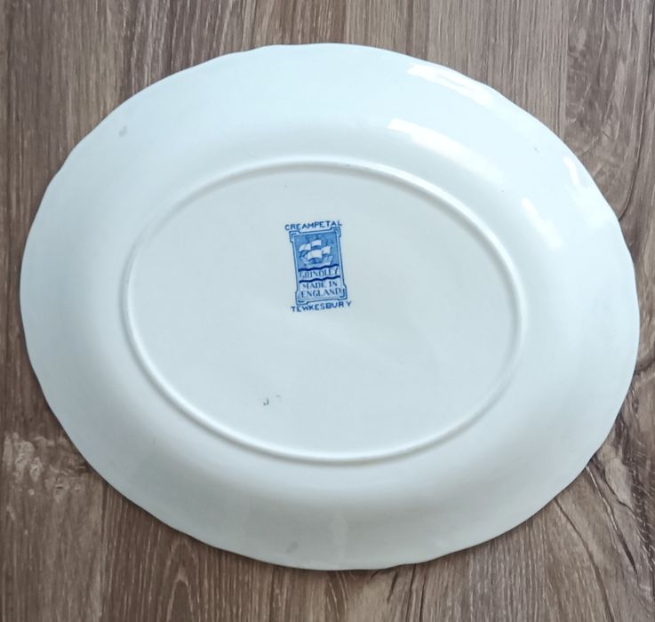 Piękny talerz Vintage Grindley Tewkesbury.
