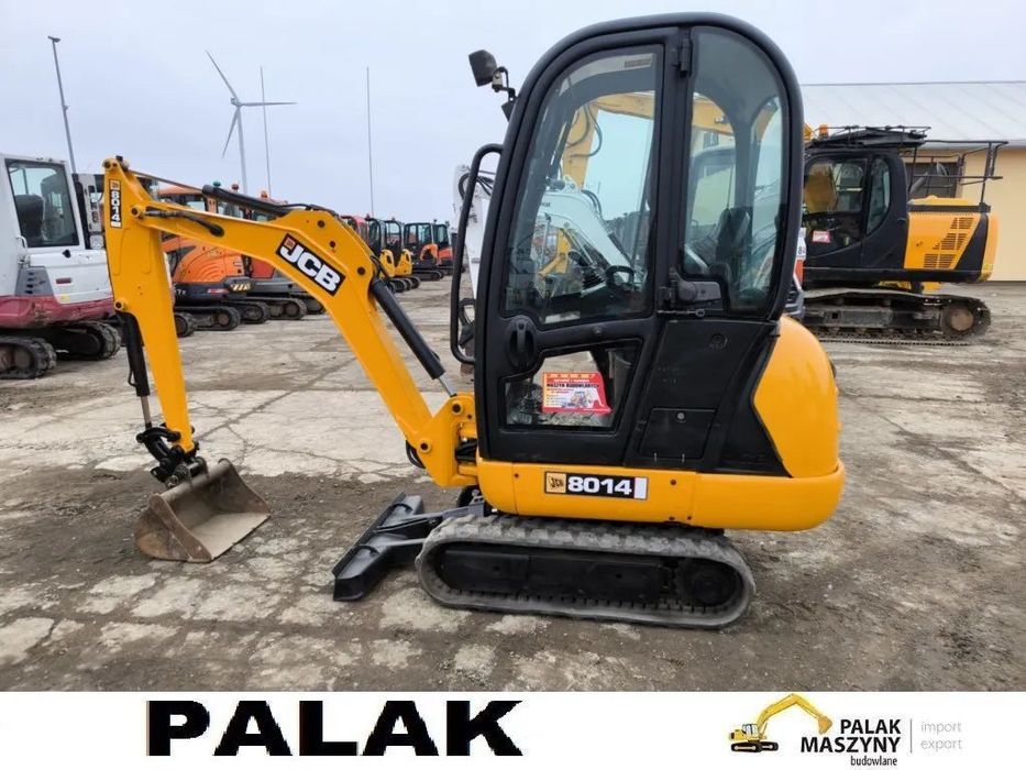 JCB Mini koparka JCB 8014 , 2017 rok  JCB 8014  , JCB 16 C-1 , JCB 8018 , 8016