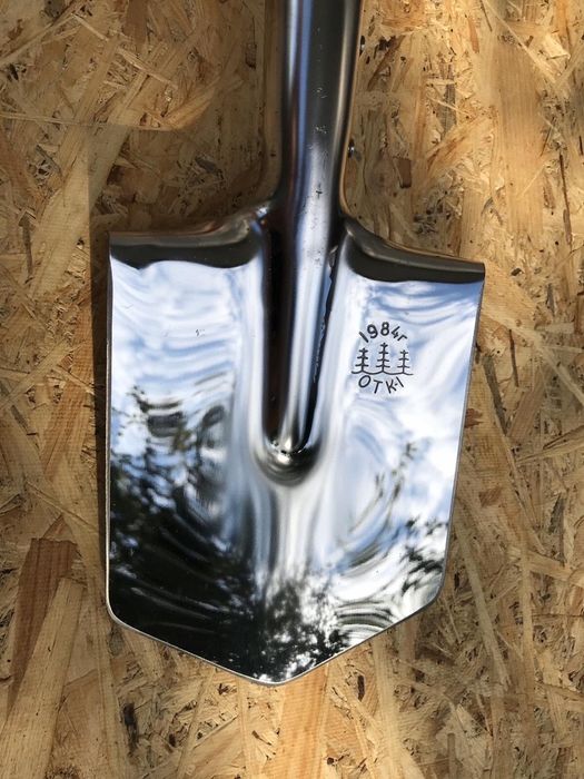 Саперная лопата из нержавейки