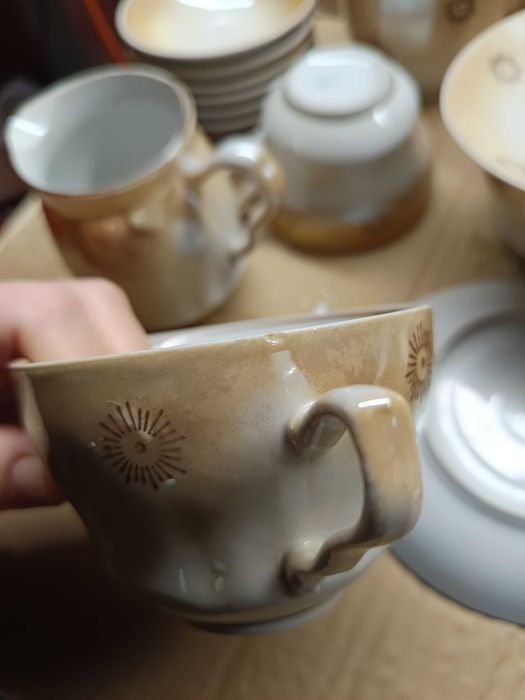 Чайний сервіз Кульбаба, клеймо Баранівка