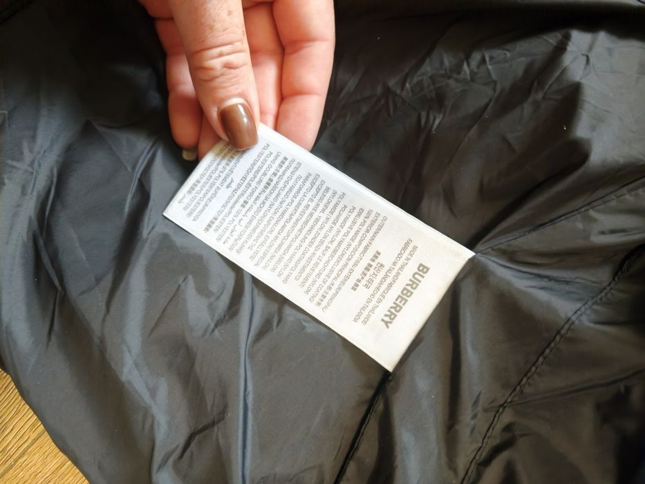 Пуховик Burberry — zdjęcie 4