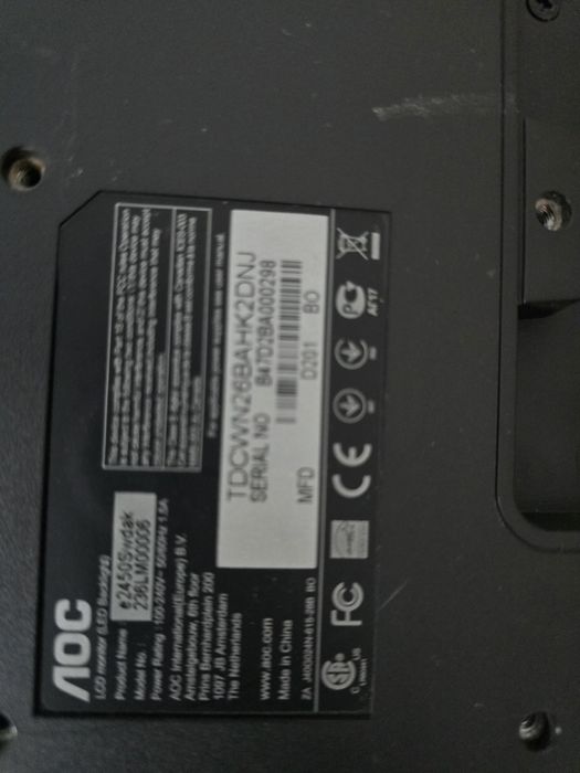 Monitor pc  Aoc 2450s476104247100067843