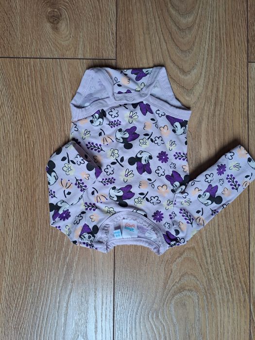 Body niemowlęce z Myszką Minnie