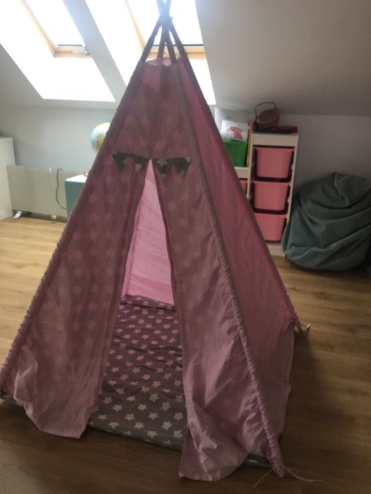 Namiot tipi dla dziewczynki