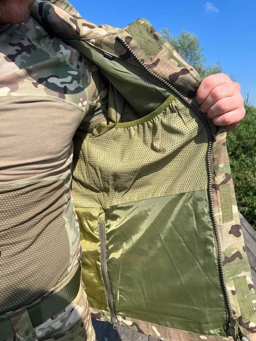 Тактична чоловіча військова весна|літо|осінь куртка парка М65 Han Wild Мультикам S-3XL