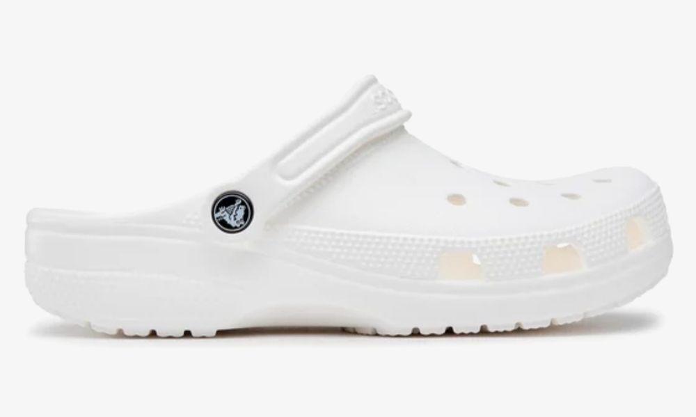 Nowe białe klapki Crocs