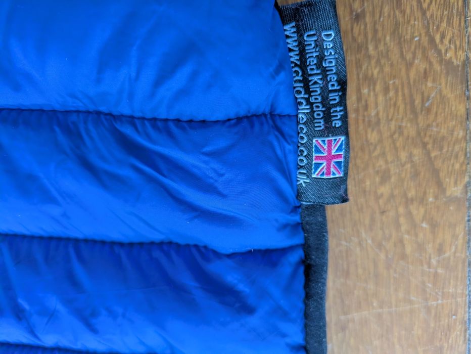 Saco de Dormir CuddleCo ComfiSnug 3-em-1 (Azul Real)
