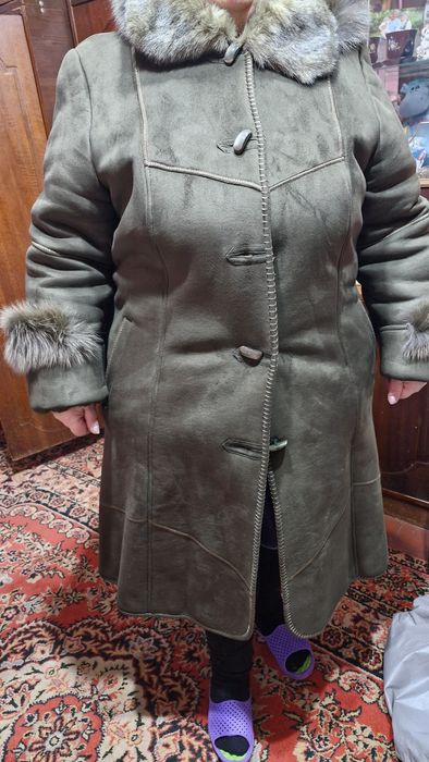 Женская дубленка