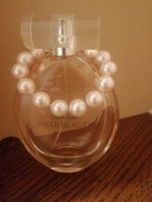 perfumy dla kobiet Calvin Klein Sheer Beauty pusta ozdobna butelka 100