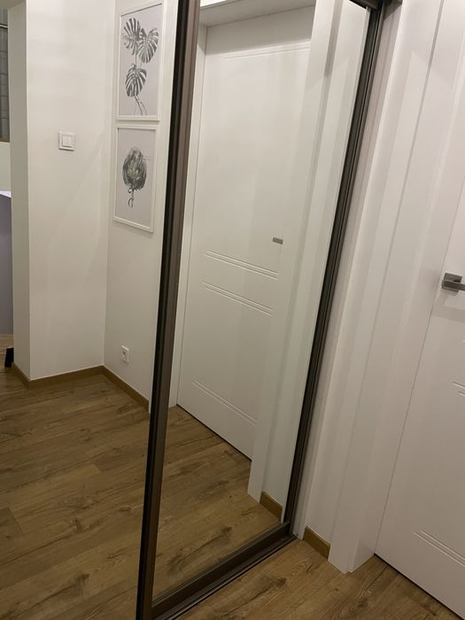 Drzwi przesuwne lustra