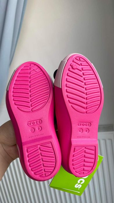 Crocs baleriny różowe eve animal candy pink C9 25-26