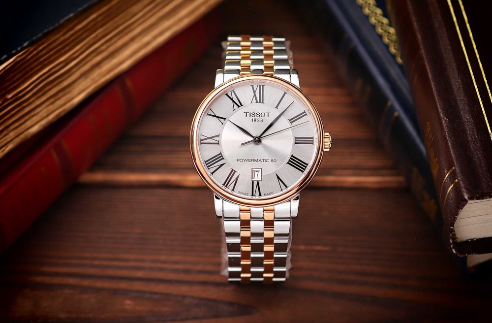 Tissot Carson Premium Powermatic 80 T122.407.22.033.00 Zegarek Męski Elegancki