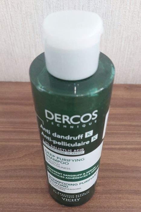Шампунь-скраб Vichy Dercos Micro Peel для глибокого очищення проти стійкої лупи, 250 мл