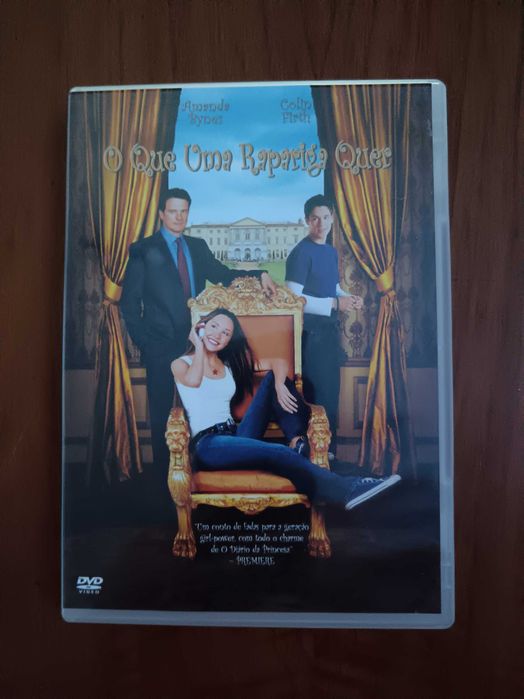 filme dvd original - o que uma rapariga quer