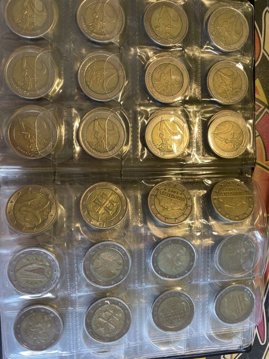 Moedas de dois euros mais raras